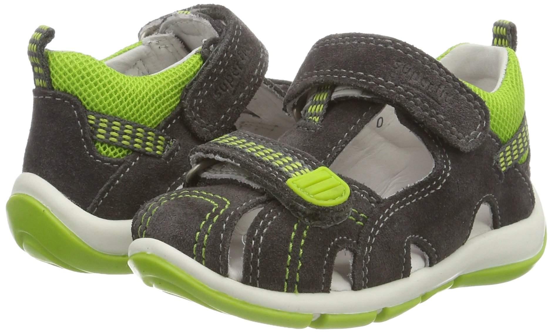 Baby Boys' Open Toe Sandals - Soft Sole Infant Shoes Size 2/3 US - Perfect for Summer Playtime & Beach Outings
