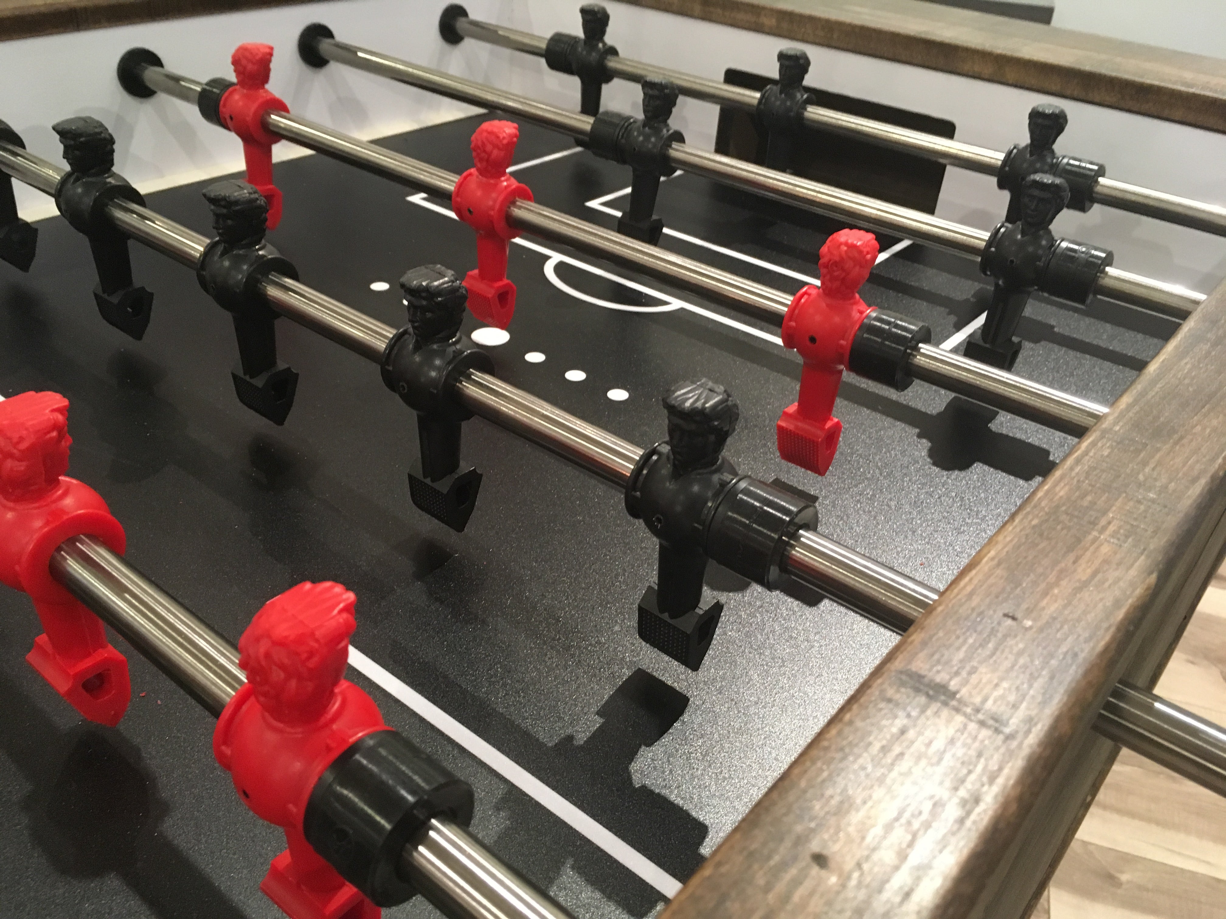 Custom Breckenridge Foosball Table by Robbies - Premium Tournament Style Game Table for Home, Game Room & Bar - Perfect for Family Fun & Entertainment