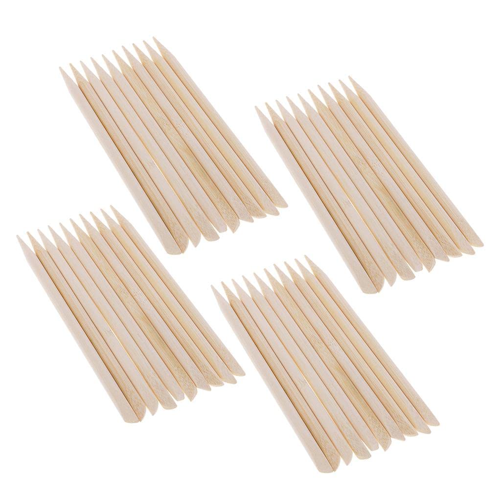 Almencla 40Pcs Wooden Stylus Scratch Sticks for Screen Repair, Phone & Tablet Touchscreen Cleaning - Perfect for DIY Tech Repair and Electronic Maintenance