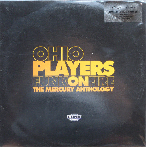 Ohio Players - Funk On Fire: The Mercury Anthology (3xLP Vinyl Record, Compilation, Near Mint Condition) - Perfect for Funk Music Collectors & Vinyl Enthusiasts