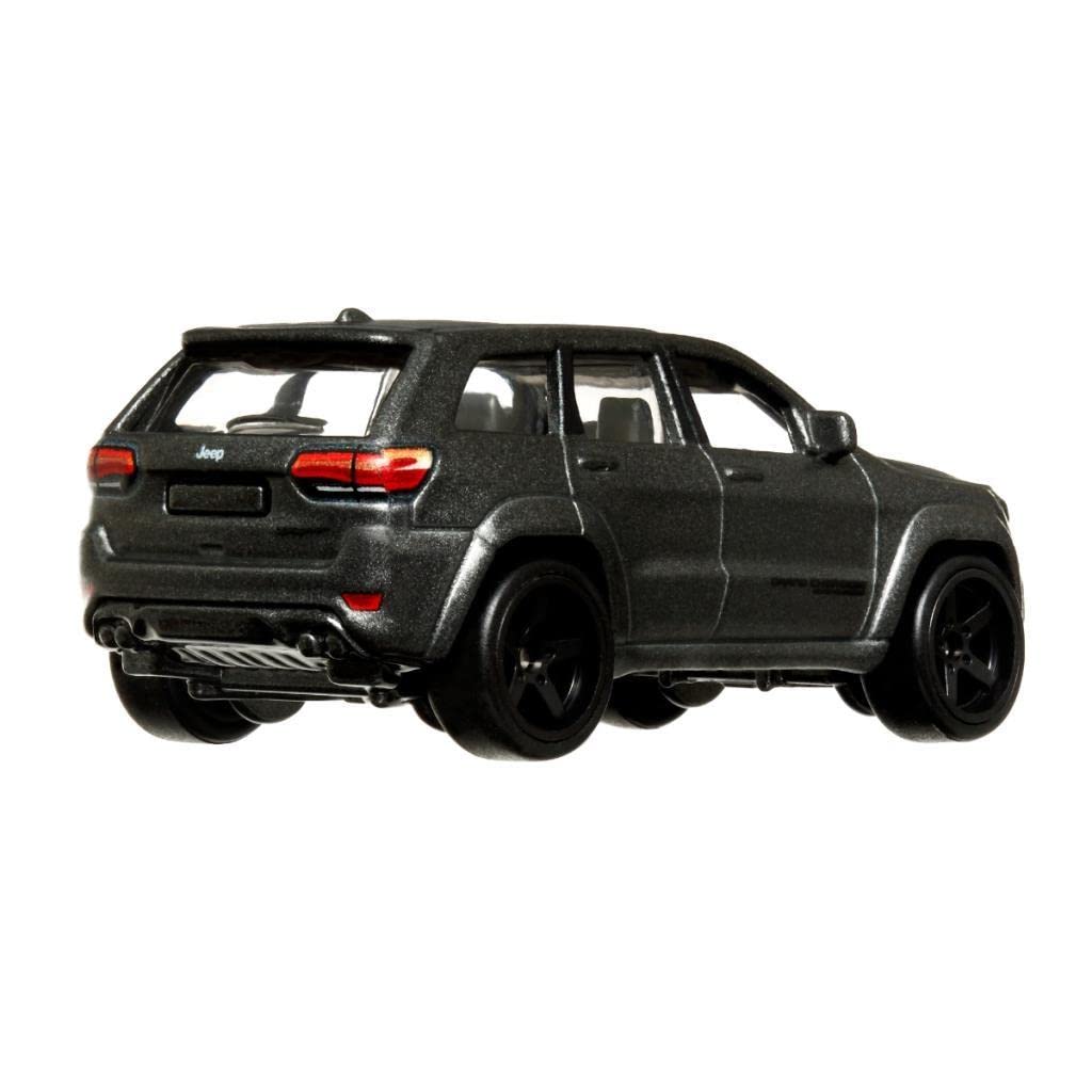 Hot Wheels Fast & Furious Jeep Grand Cherokee Trackhawk 1:64 Scale Die-Cast Car - Collectible Toy for Kids & Adults - Perfect for Play, Display & Movie-Themed Collections