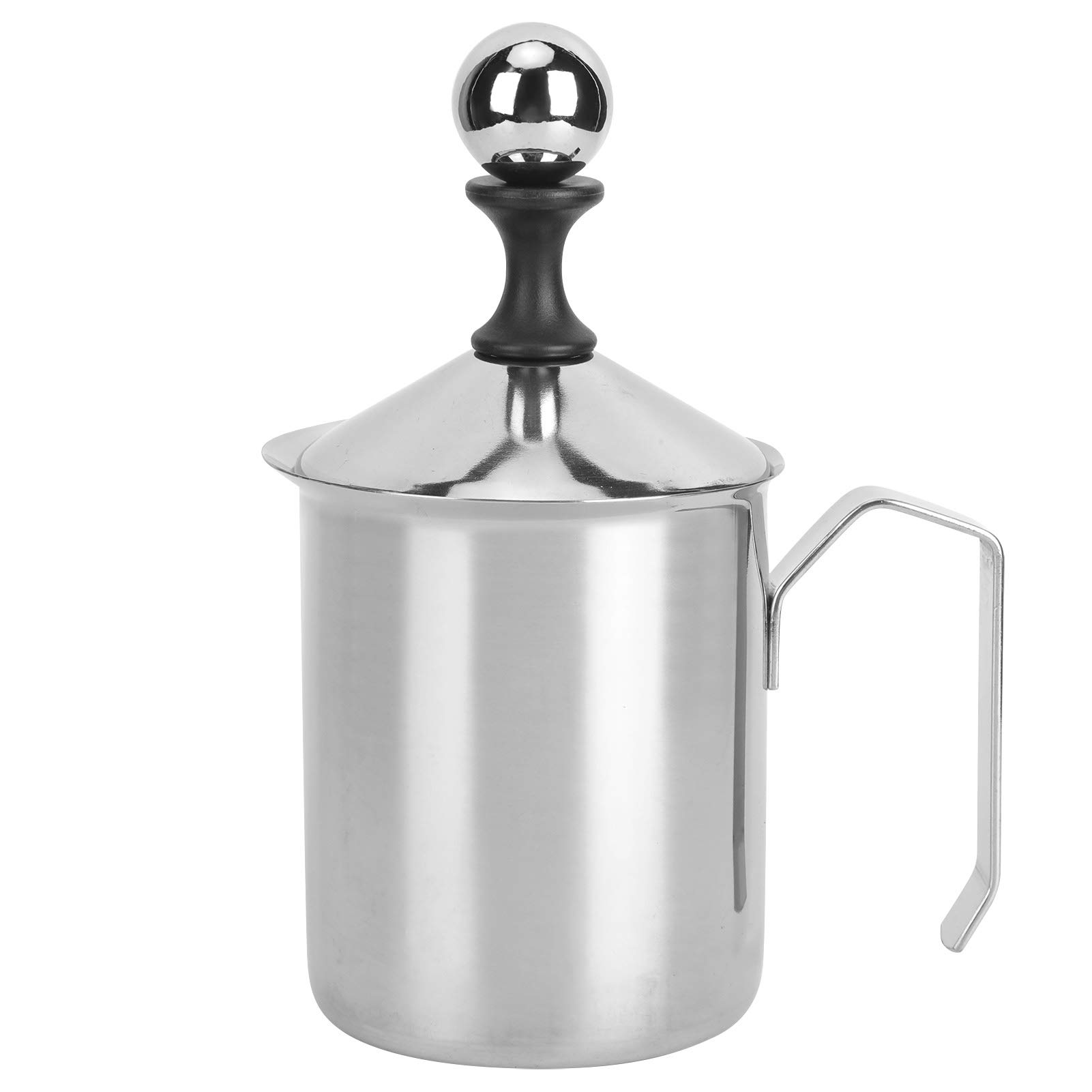 Premium 304 Stainless Steel Milk Frother & Latte Art Stirrer - Barista-Grade Coffee Foam Maker for Cappuccino, Latte, Hot Chocolate - Perfect for Home Cafes & Coffee Shops