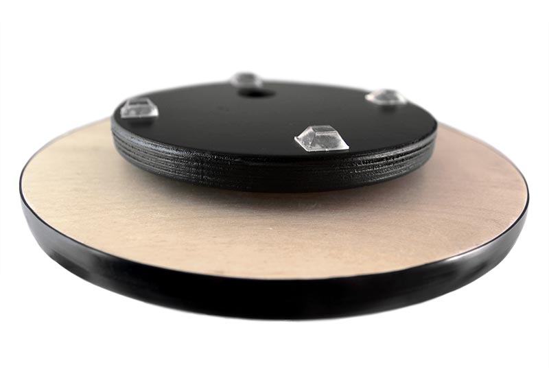 Personalized Lazy Susan Turntable - Handcrafted in USA, 3 Size Options for Dining & Kitchen Organization | Perfect for Spice Storage, Tabletop Serving & Home Decor
