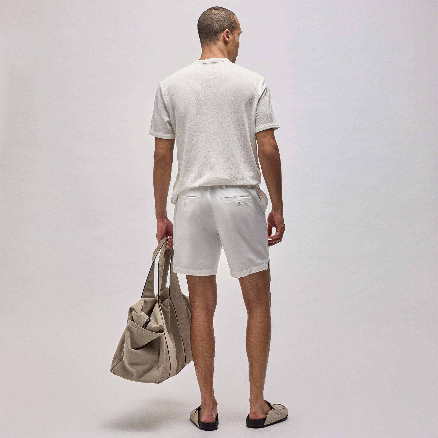 Premium Men's Golf Shorts - White | Comfortable & Breathable for Summer | Perfect for Golfing, Casual Wear & Outdoor Activities