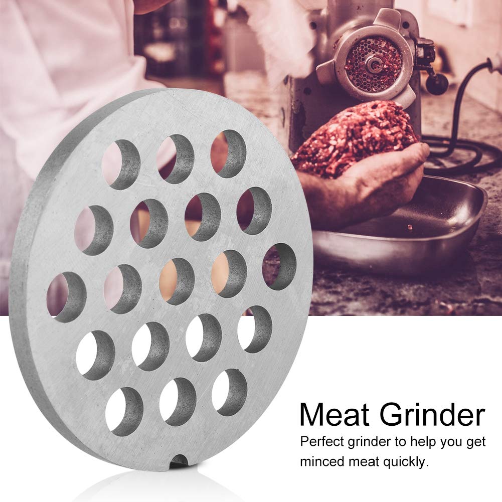 8mm Alloy Meat Grinder Crusher Mincer Plate Disc Knife - Professional Replacement Part for Noodles Grinding Machine - Durable Kitchen Tool for Home & Commercial Use