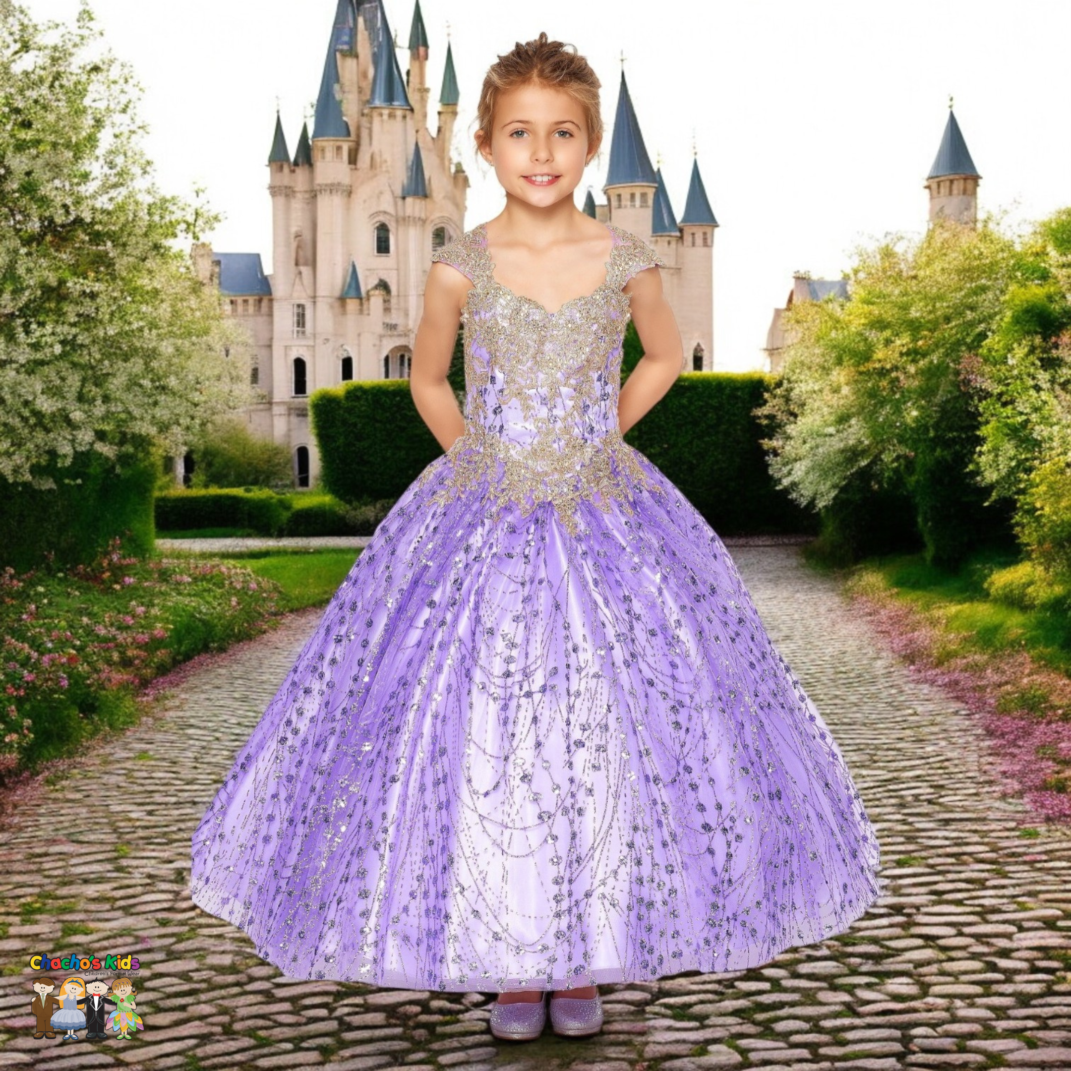 Elegant Ball Gown Dress for Prom, Wedding & Special Occasions - Style 8024 | Perfect for Formal Events, Dances & Evening Parties