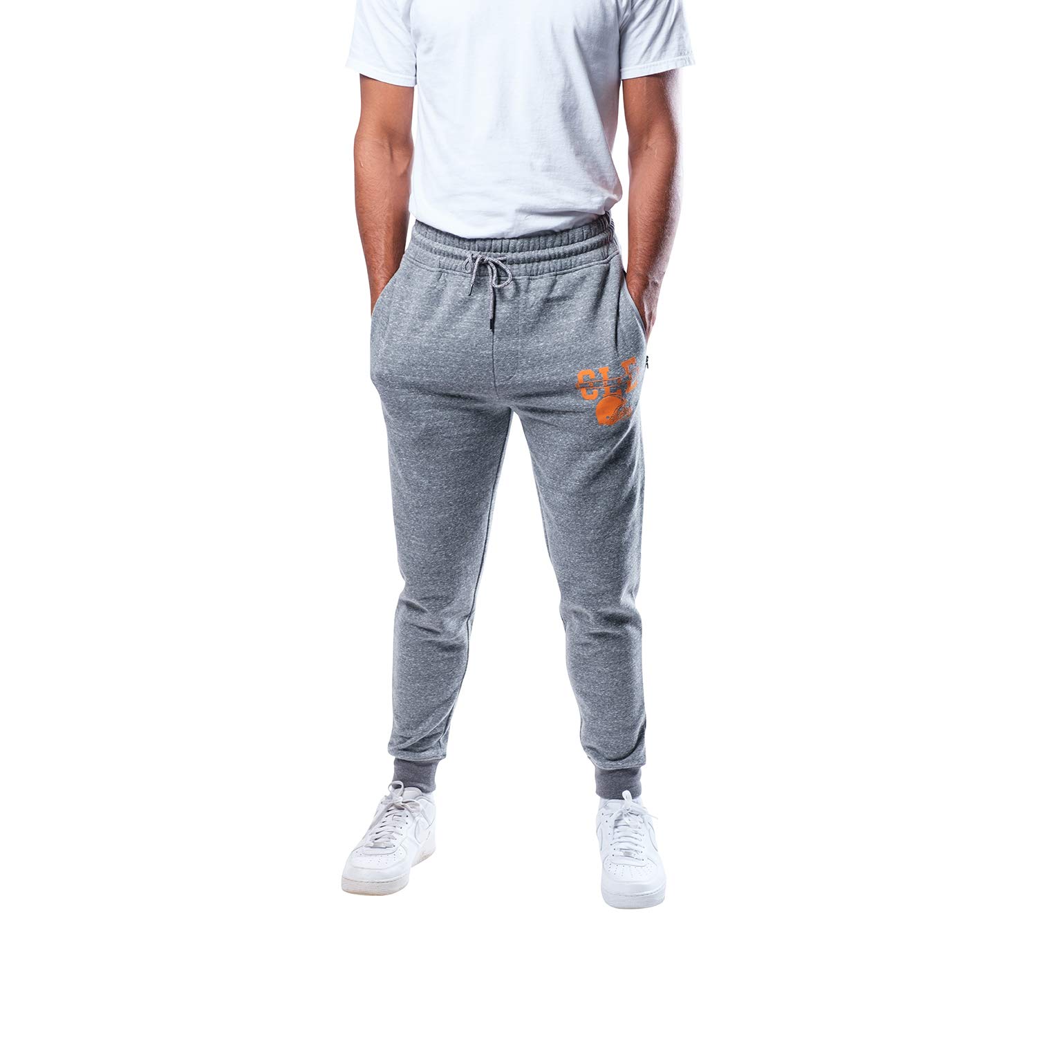 Ultra Game NFL Men's Active Soft Fleece Jogger Sweatpants - Comfortable Athletic Pants for Workout, Lounge & Casual Wear