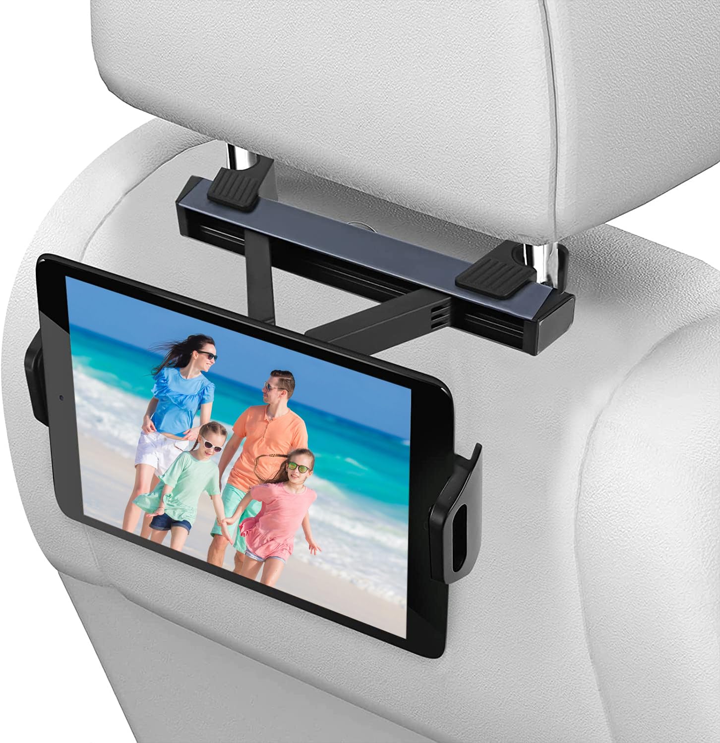 HOLULO Universal Car Tablet Holder Mount for 4.7-12.9 Inch Devices - Compatible with iPhone 13/14 Pro Max, iPad Pro/Mini/Air - Perfect for Road Trips, Backseat Entertainment & GPS Navigation