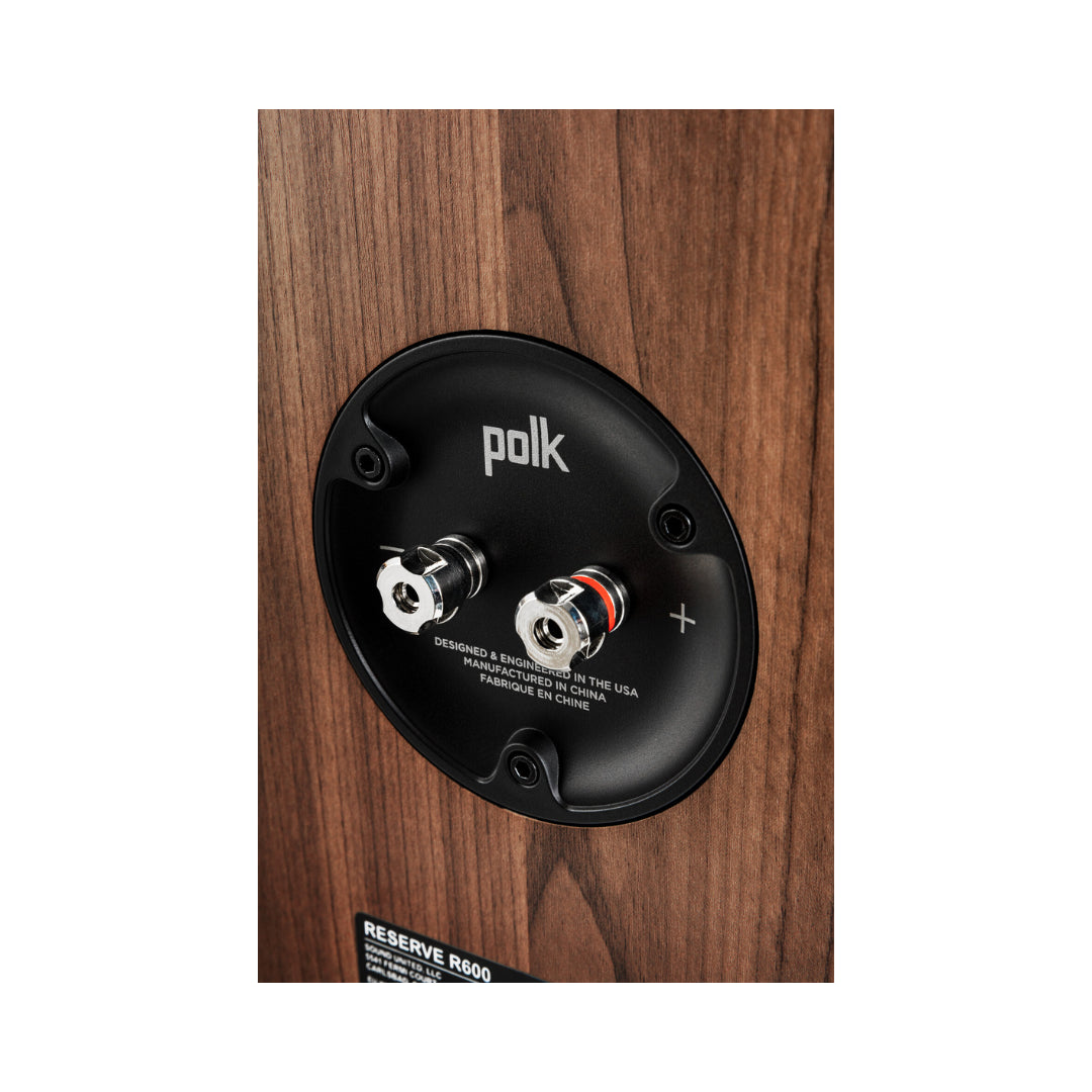 Polk Reserve R600 High-Performance Floorstanding Speakers (Pair) - Premium Home Audio for Movies, Music & Gaming - Perfect for Living Room & Home Theater Setup
