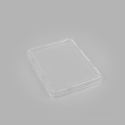 Bento Tek Rectangle Clear Plastic Lids - 50 Pack for 26 oz Bento Boxes | Airtight Food Storage | Perfect for Meal Prep, Lunches & Leftovers