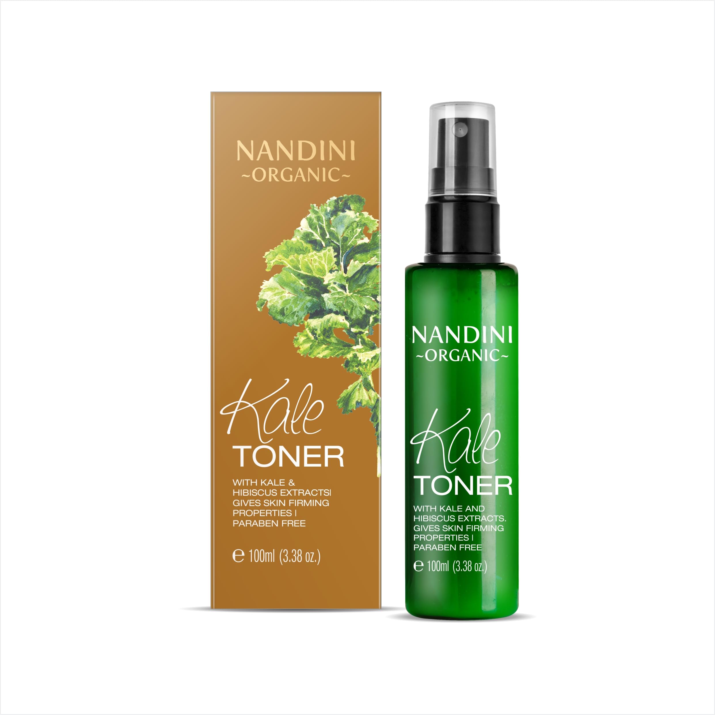 Kale Face Toner for Dark Spots & Wrinkles - Brightening & Anti-Aging Facial Toner for Glowing Skin | Perfect for Morning & Night Skincare Routine