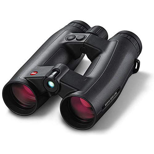 Leica 10x42 Geovid 3200.COM HD-B Binoculars - Premium Rangefinder Binoculars for Hunting, Golf & Outdoor Adventures
