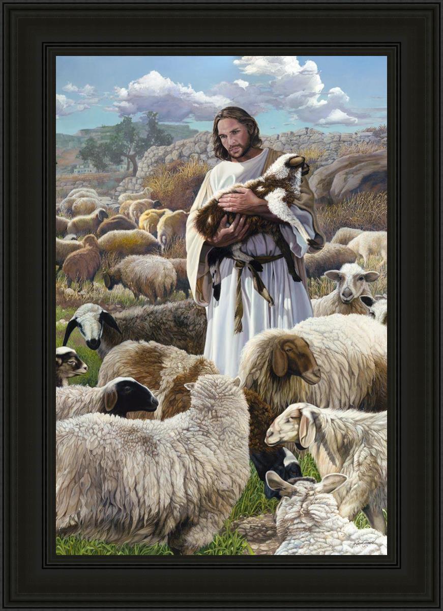 Finding The One By Liz Lemon Swindle - Inspirational Christian Art Print for Home, Office & Gift Giving - Perfect for Weddings, Anniversaries & Spiritual Decor