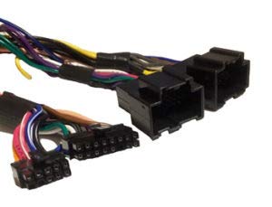 Universal Car Radio Wiring Harness Kit with Antenna Adapter & Steering Wheel Control - Retains OnStar & Supports 2 Camera Inputs for Easy Stereo Installation | Perfect for DIY Car Audio Upgrades & Aftermarket Head Unit Replacement