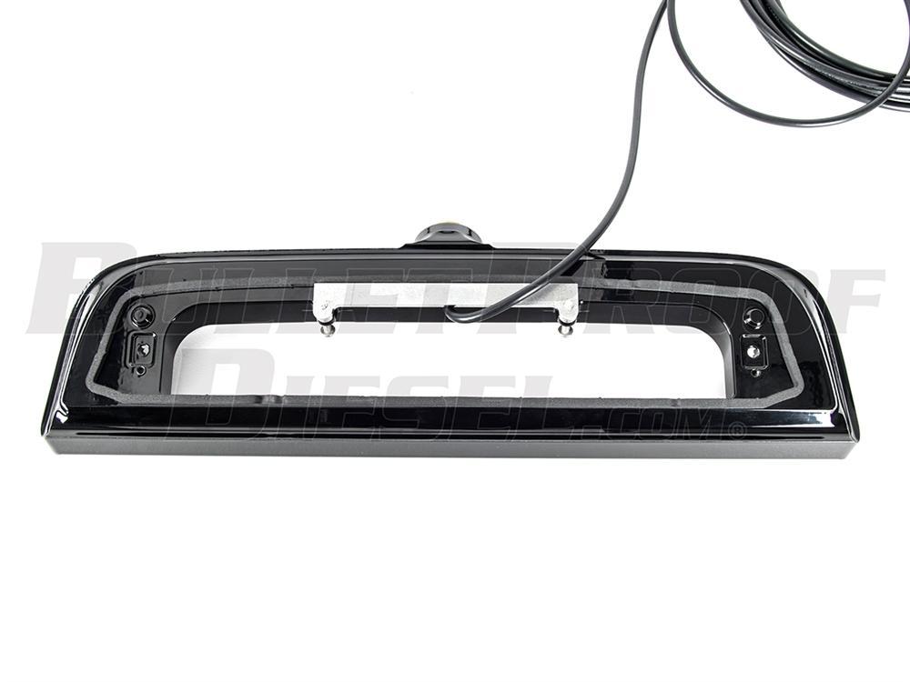 14-18 Chevy/GMC 1500 Third Brake Light Antenna Mount - Heavy Duty CB Radio Antenna Bracket for Truck & Off-Road Vehicles - Perfect for GM Silverado & Sierra Pickups