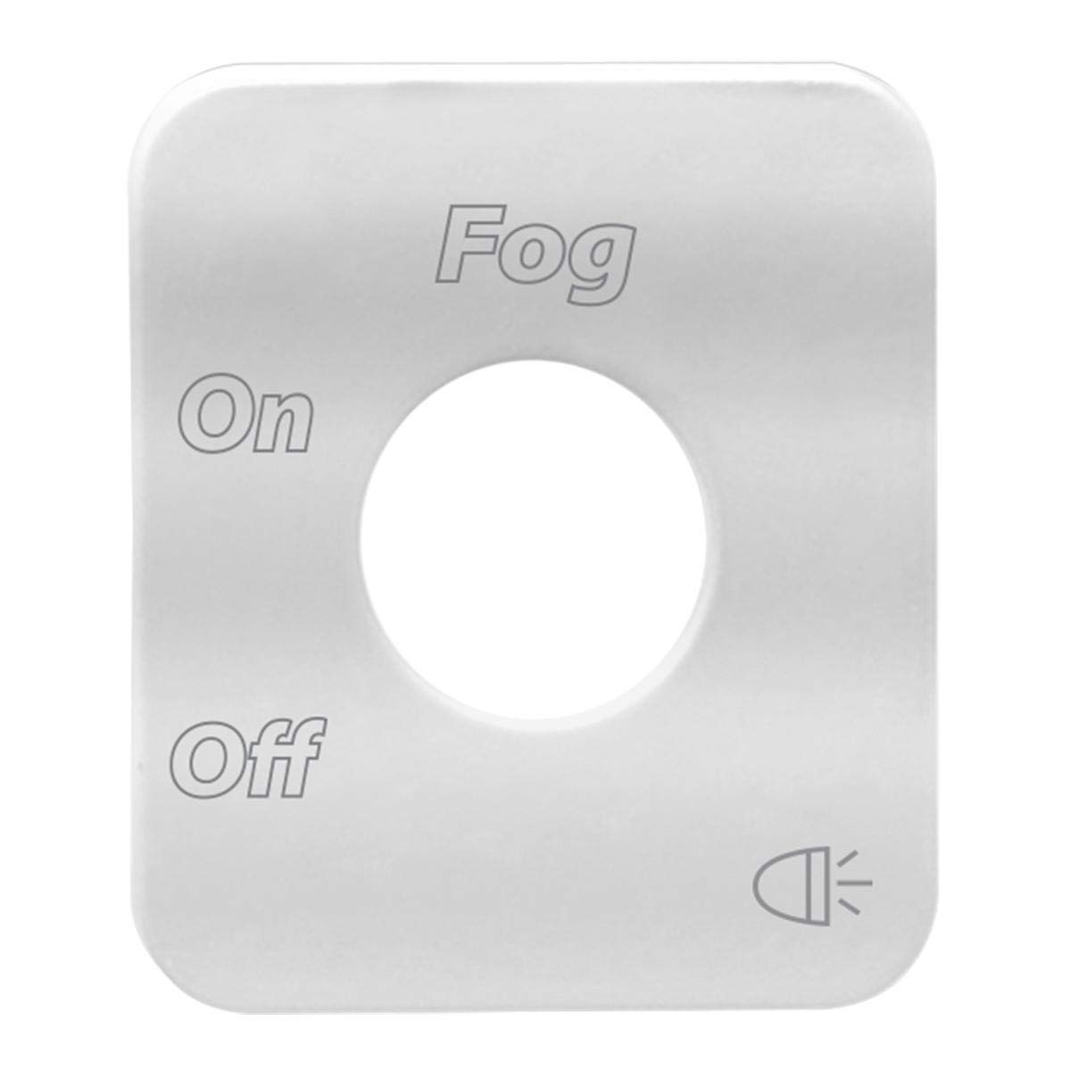 Freightliner Stainless Steel Fog Light Switch Plate - GG Grand General 68777 for Truck Upgrades