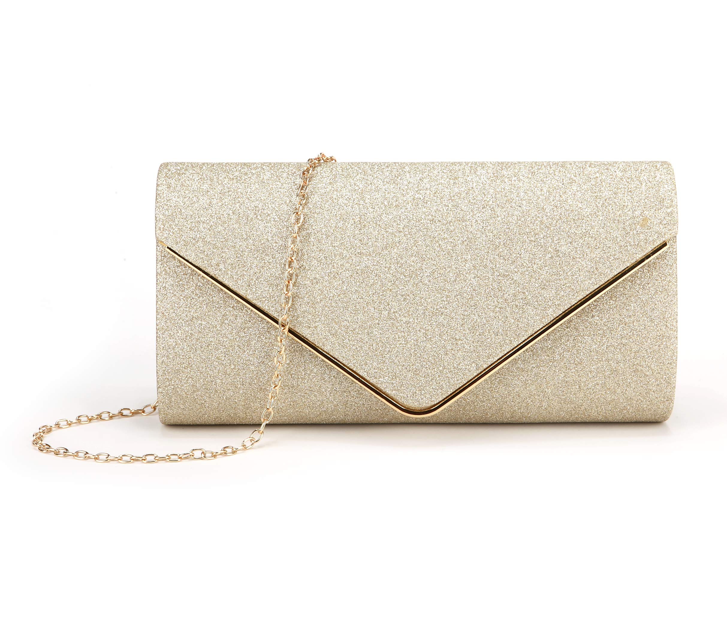 Sparkling Women's Clutch Purse - Party & Evening Crossbody Bag
