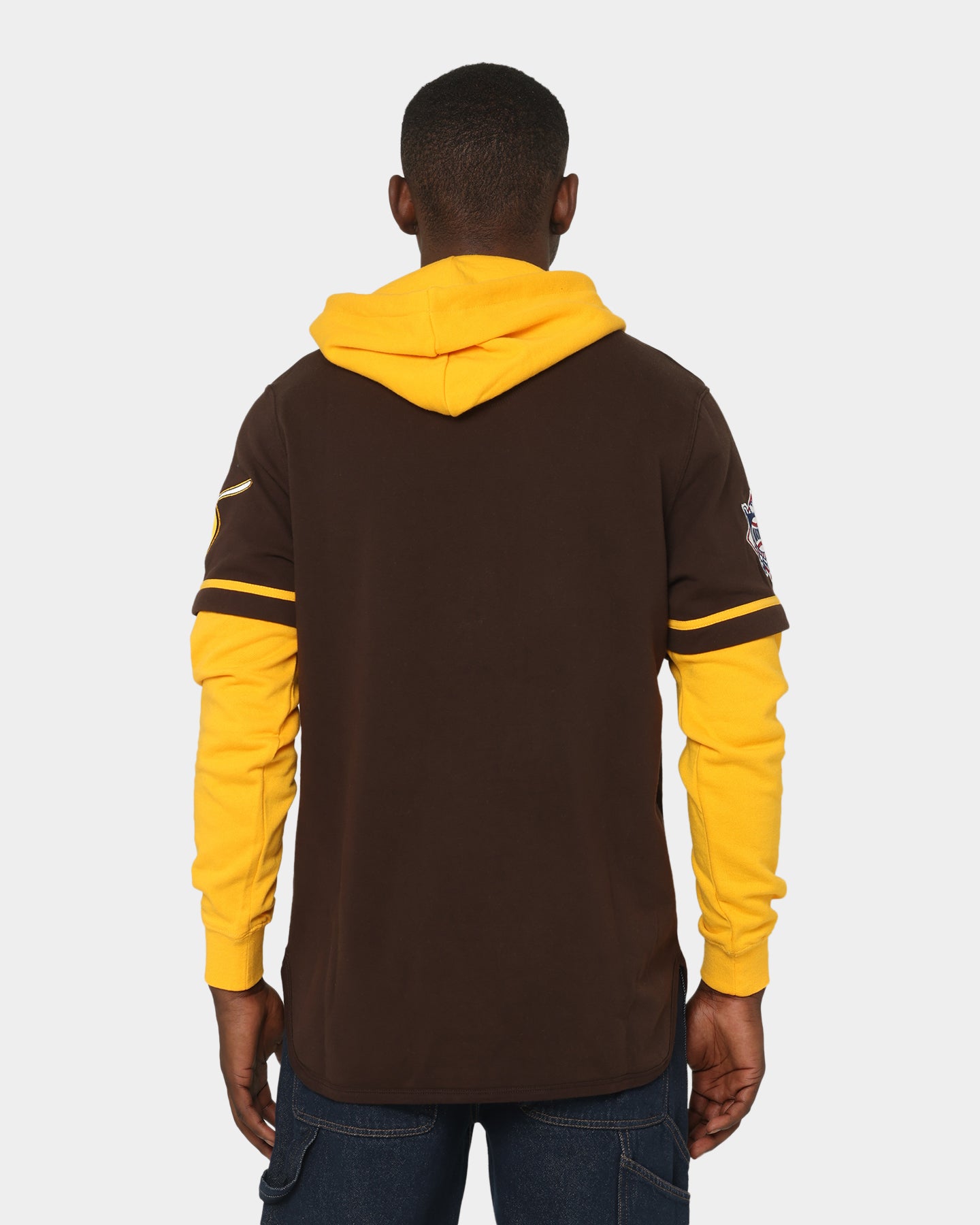 47 Brand San Diego Padres Shortstop Hoodie Brown - MLB Baseball Fan Apparel for Men & Women - Perfect for Game Day, Tailgating & Casual Wear