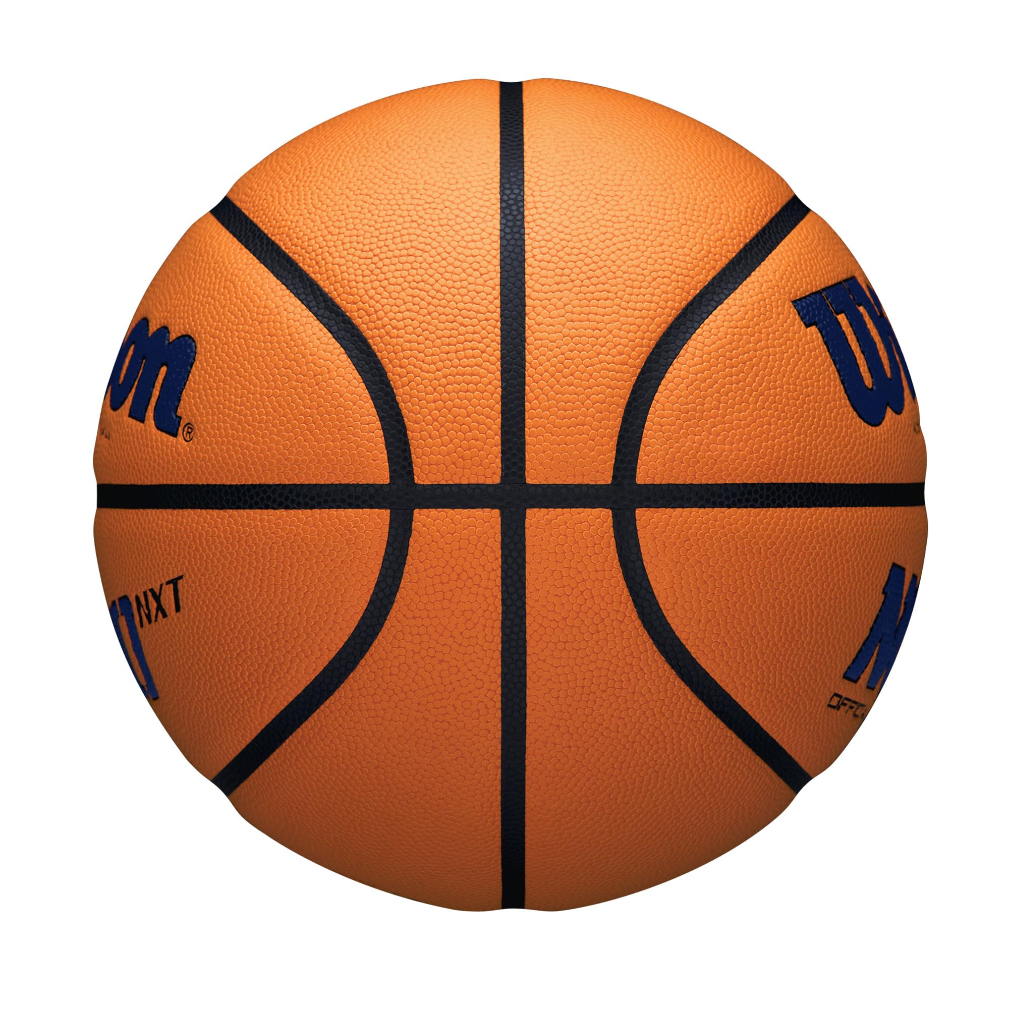 Wilson NCAA Evo NXT Official Indoor Game Basketball - Size 6 & 7 for Men & Women - Premium Indoor Court Basketball for Training, Games & Competitions
