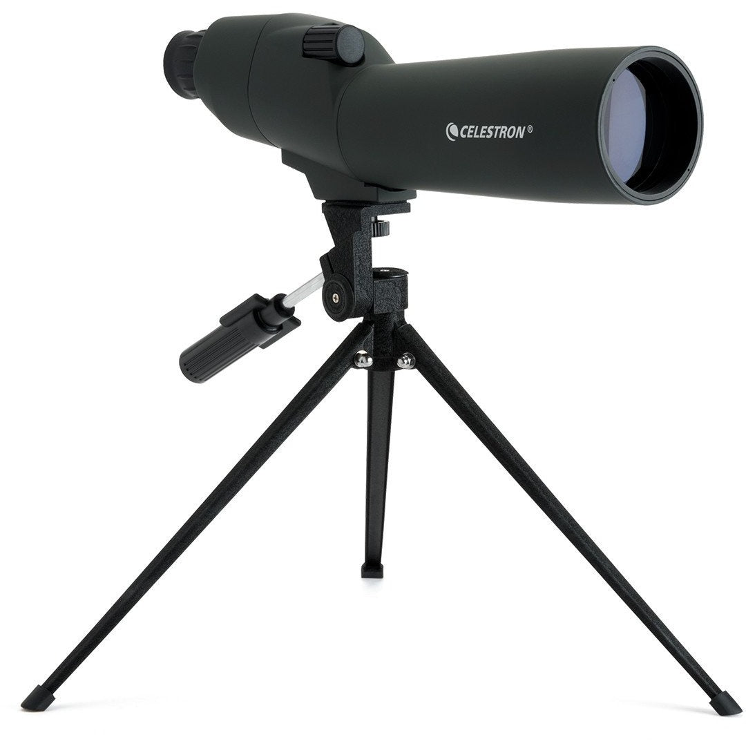UpClose 20-60x60mm Straight Zoom Spotting Scope - Compact & Powerful for Bird Watching, Hunting, and Outdoor Adventures