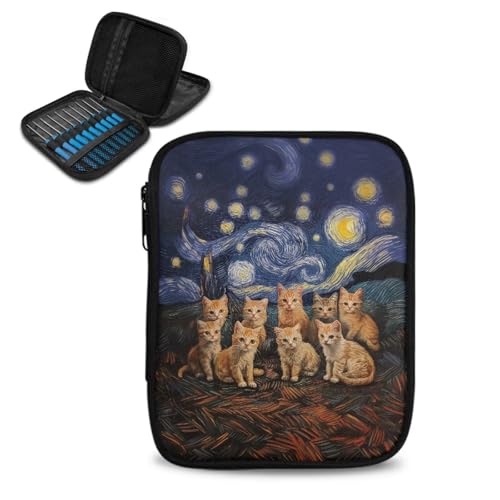 Starry Night Cat
