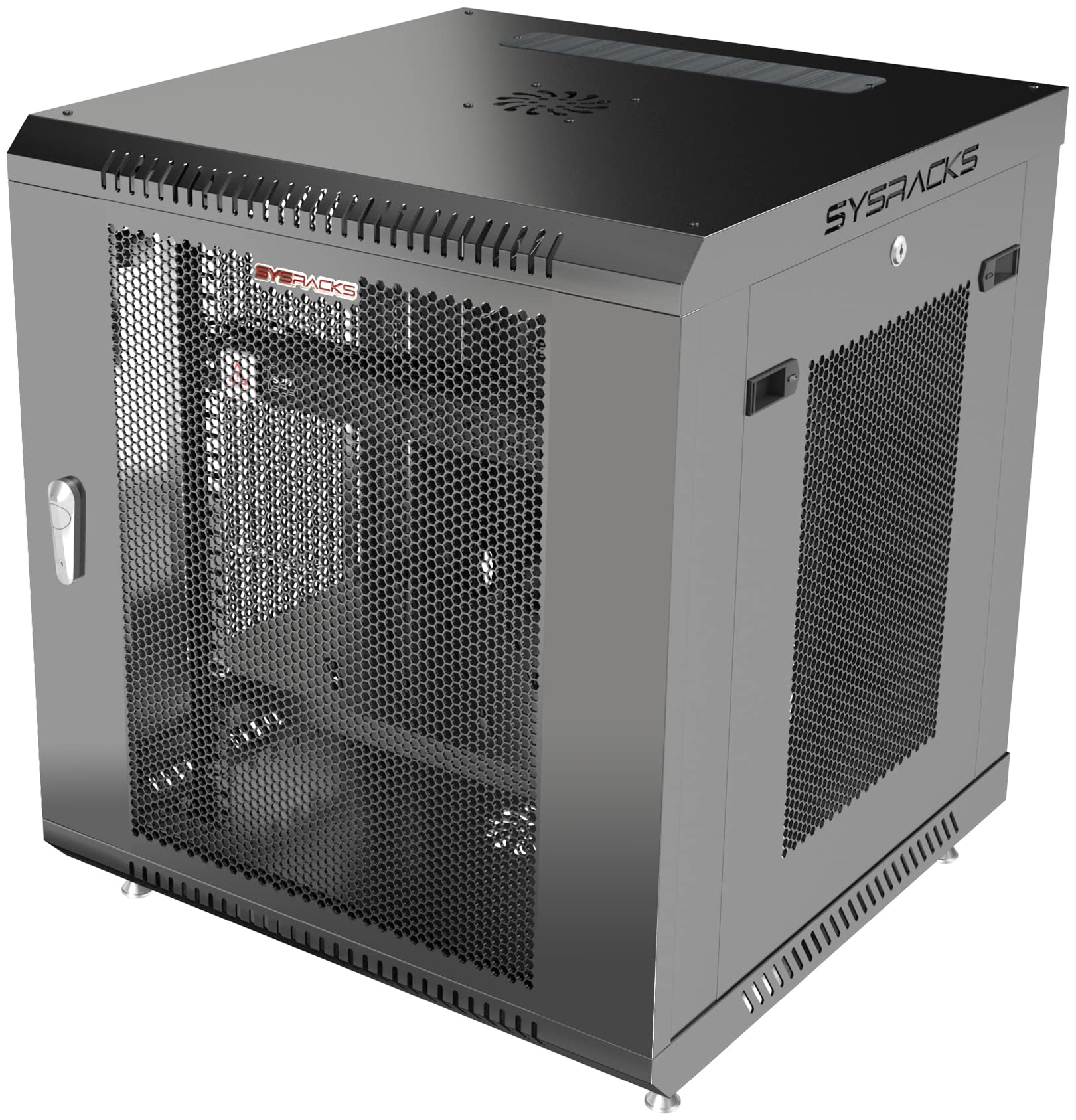 Sysracks 12U Wall Mount Server Rack - 24