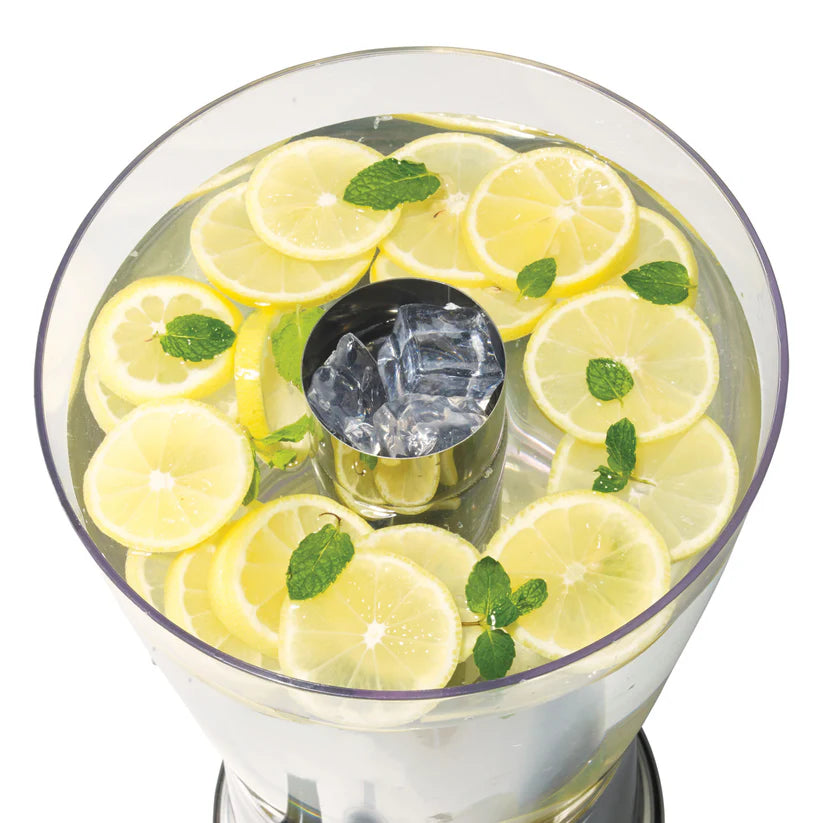 Winco 2.25 Gallon Beverage Dispenser with Spigot - Large Capacity Drink Dispenser for Parties, Events & Catering - BPA-Free Plastic Pitcher for Lemonade, Iced Tea & Punch