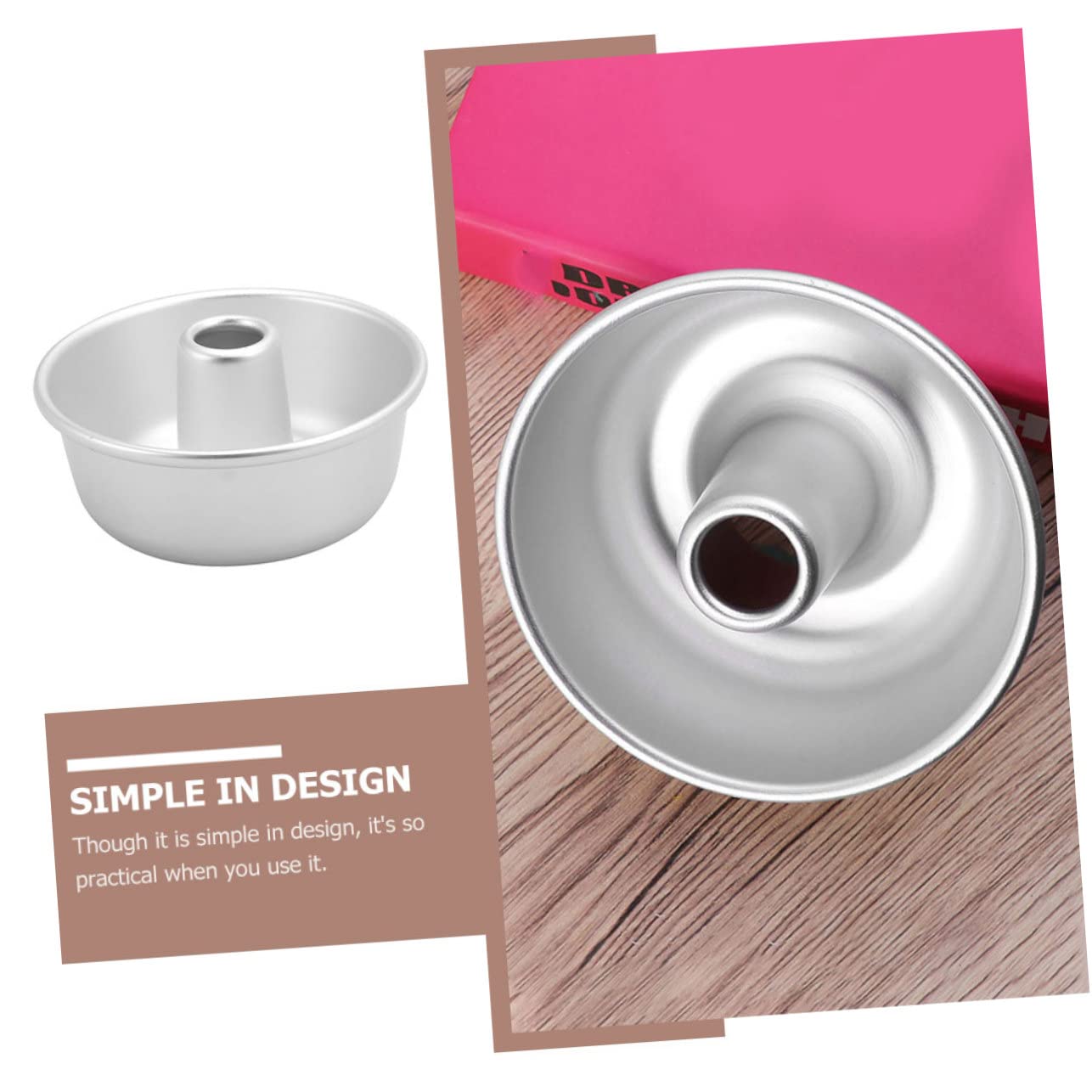 4-Piece Nonstick Donut Baking Pan Set, Heavy Duty Aluminum Alloy Donut Mold for Muffins, Cupcakes & Doughnuts - Perfect for Home Baking, Party Treats & Commercial Bakery Use