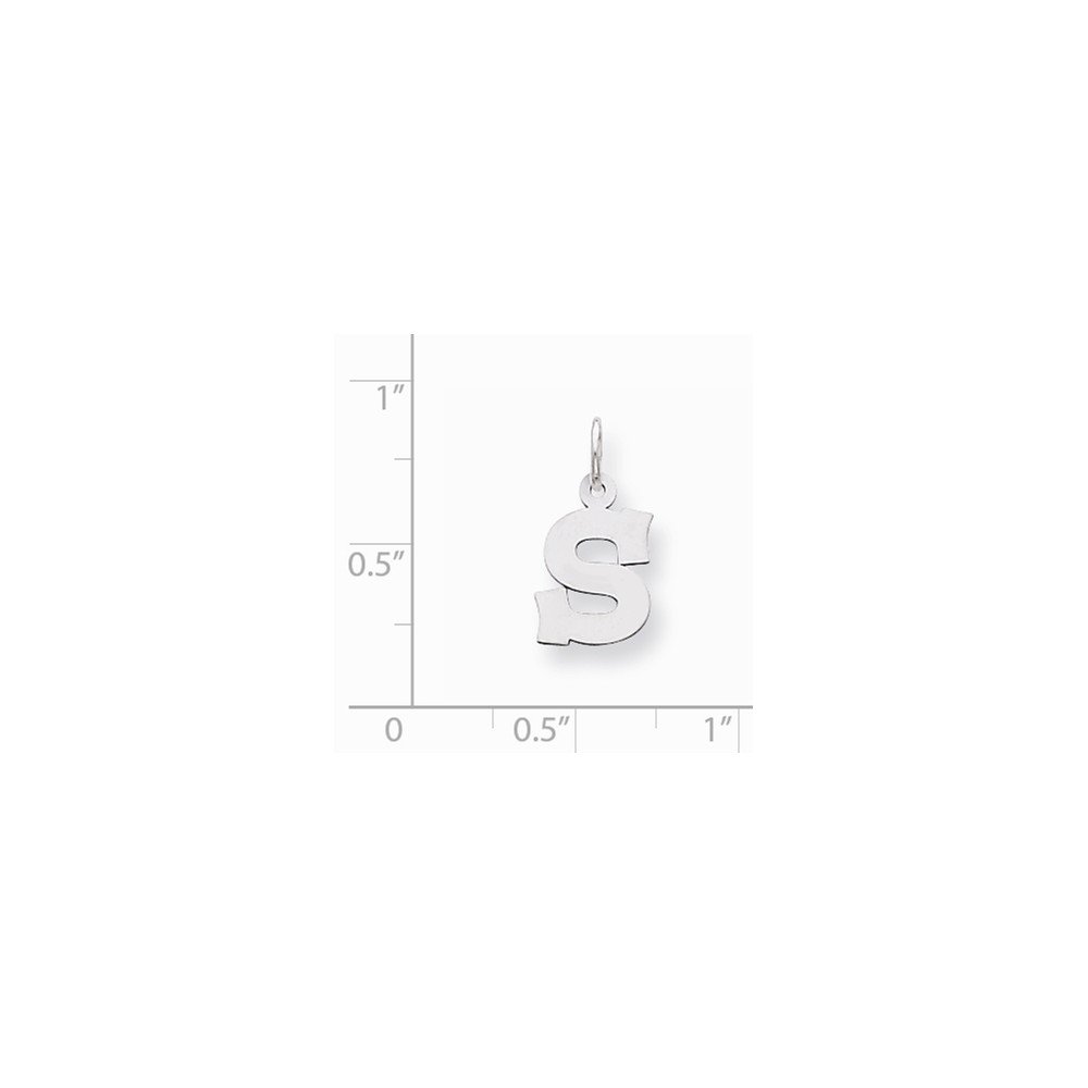 Sterling Silver Initial S Charm Jewelry Gift for Women - Elegant & Personalized