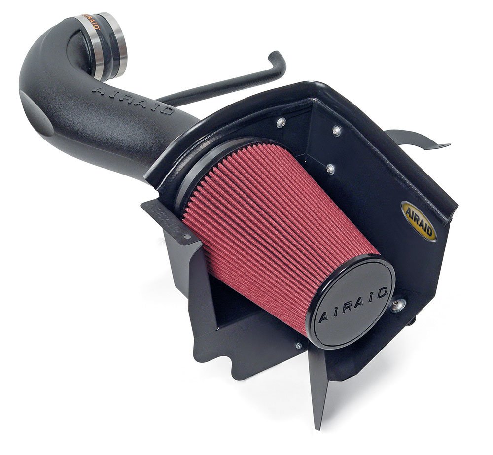 K&N AIRAID Cold Air Intake System for 2005-2010 CHRYSLER/DODGE (300C, Challenger, Charger, Magnum) - High Performance Dry Synthetic Filter, Increased Horsepower & Engine Efficiency - Perfect for Street Racing & Performance Upgrades