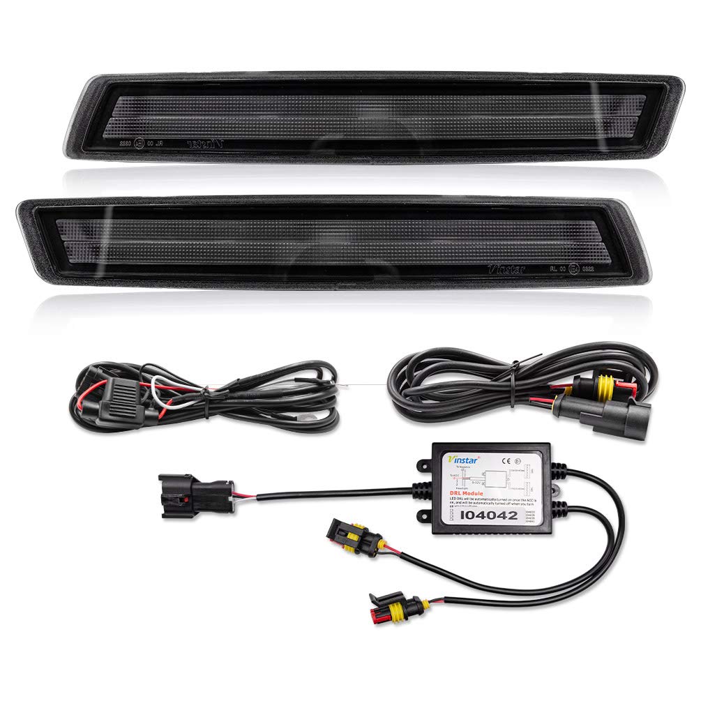 Volkswagen Beetle LED Daytime Running Lights - White & Amber Turn Signal Kit (2006-2010 Models) | High Power LED Lamps for Improved Visibility & Safety | Perfect for Night Driving & Foggy Conditions