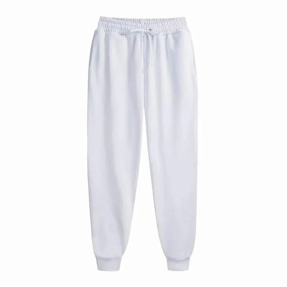 Men's Oversize Fleece Sweatpants with Drawstring Waist - Cozy Lounge Pants for Home, Gym & Casual Wear