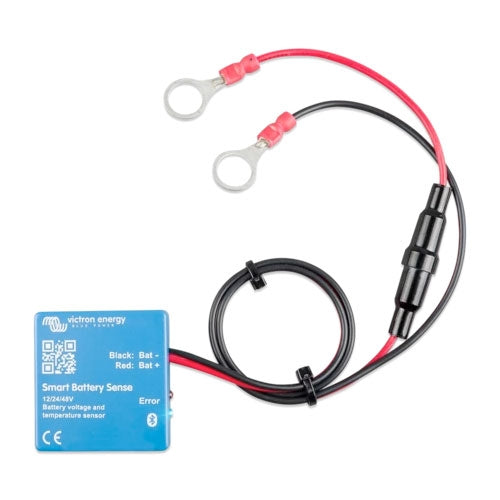 Victron Energy Smart Battery Sense - Wireless Bluetooth Battery Monitor with Long Range up to 10m (SBS050150200) | Perfect for RV, Marine, Solar & Off-Grid Power Systems