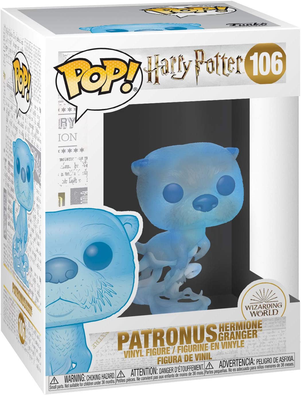 Harry Potter Patronus Charm Necklace - Hermione Granger Inspired Wizarding World Jewelry #106 | Perfect Gift for Harry Potter Fans, Cosplay & Wizarding World Collectors
