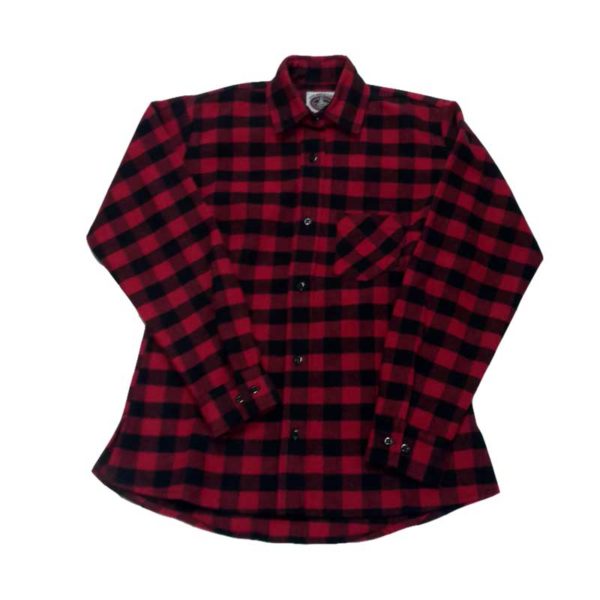 Johnson Woolen Mills Women's Green Mountain Flannel Shirt - Soft & Warm Plaid Flannel Button-Up for Outdoor Adventures & Casual Wear