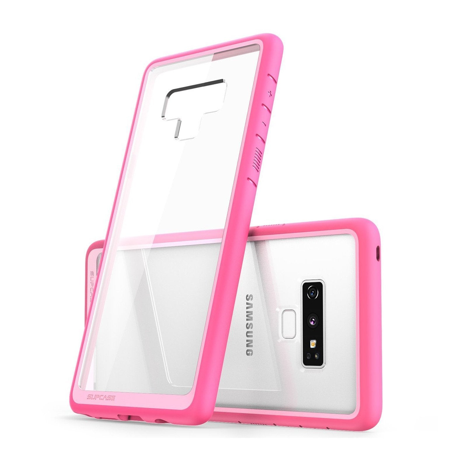 Samsung Galaxy Note 9 Unicorn Beetle Style Slim Clear Protective Phone Case - Pink | Shockproof & Scratch Resistant Cover for Everyday Use, Work & Travel