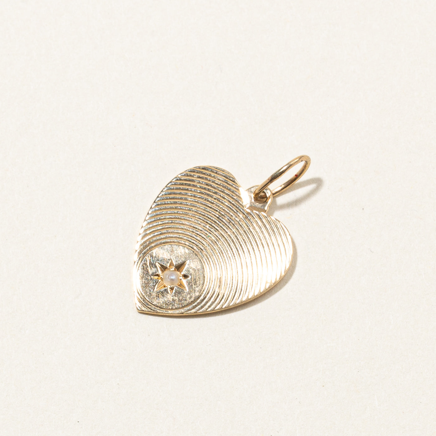 Elegant Seed Pearl Heart Pendant Necklace - Dainty 14K Gold Jewelry for Women | Perfect Gift for Valentine's Day, Anniversary & Special Occasions