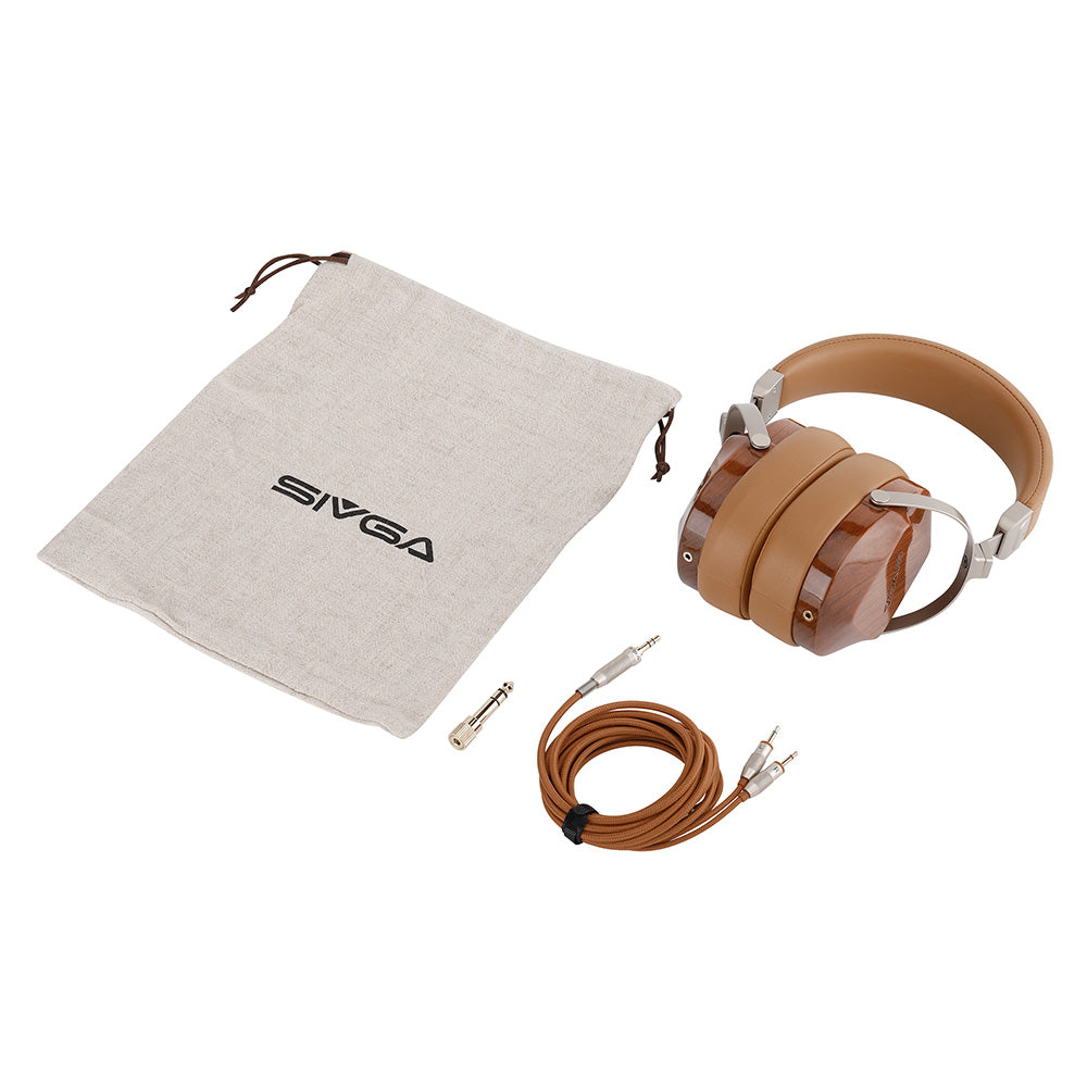 Sivga Oriole Closed Back Over Ear Headphones - High Fidelity Sound, Noise Isolation, Comfortable for Home Studio, Gaming & Travel