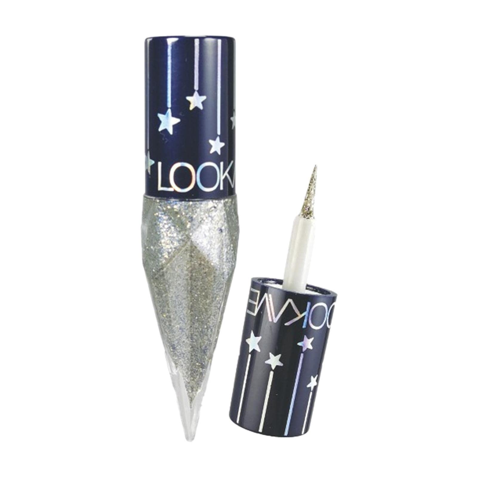 Multichrome Glitter Liquid Eyeliner - Waterproof Gold & Colorful Quick-Drying Longwear Eye Shadow - Shimmer Cosmetics for Eye Makeup | Perfect for Party, Festival & Night Out Looks
