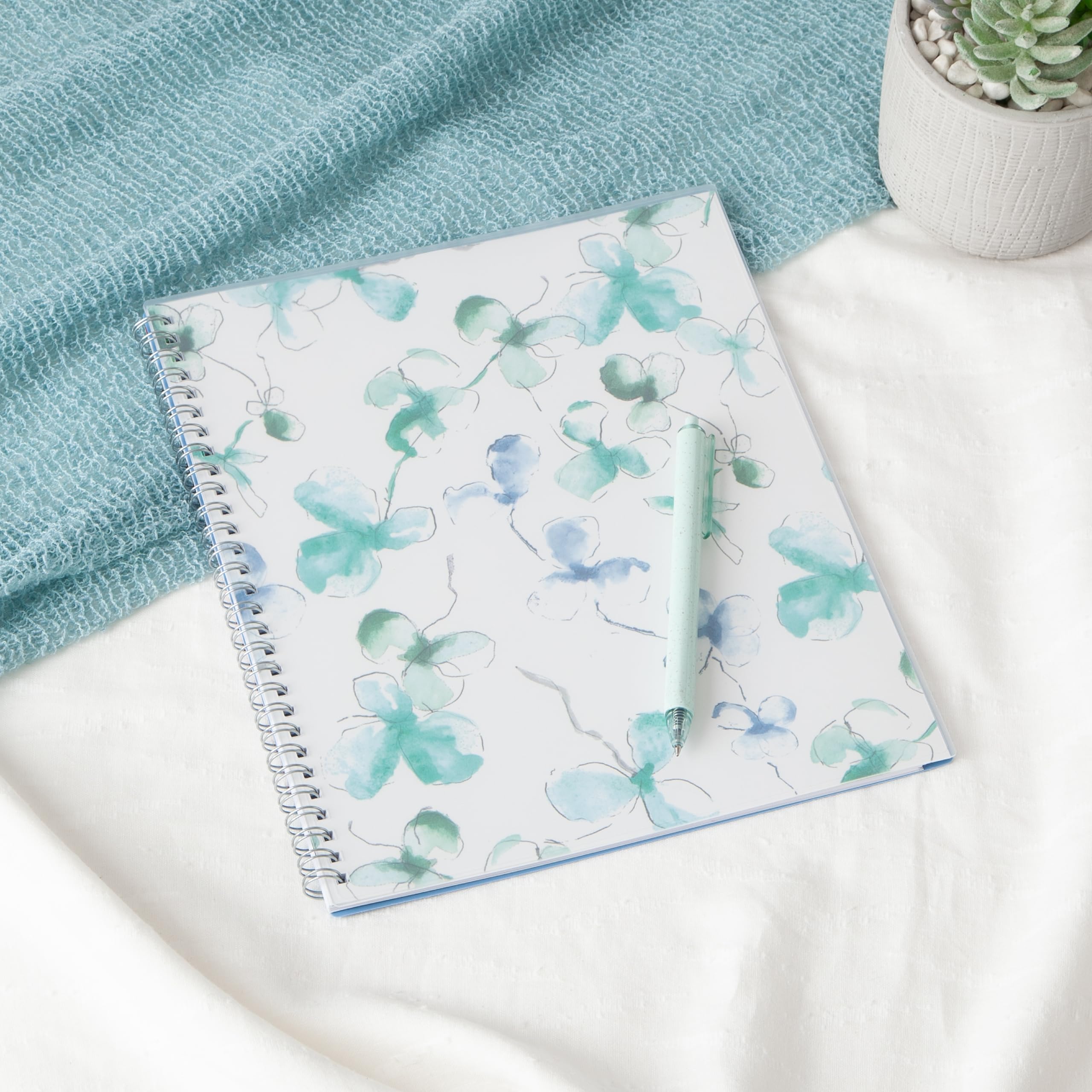 Blue Sky 2025 Monthly Planner Calendar - January to December 2025 | 8