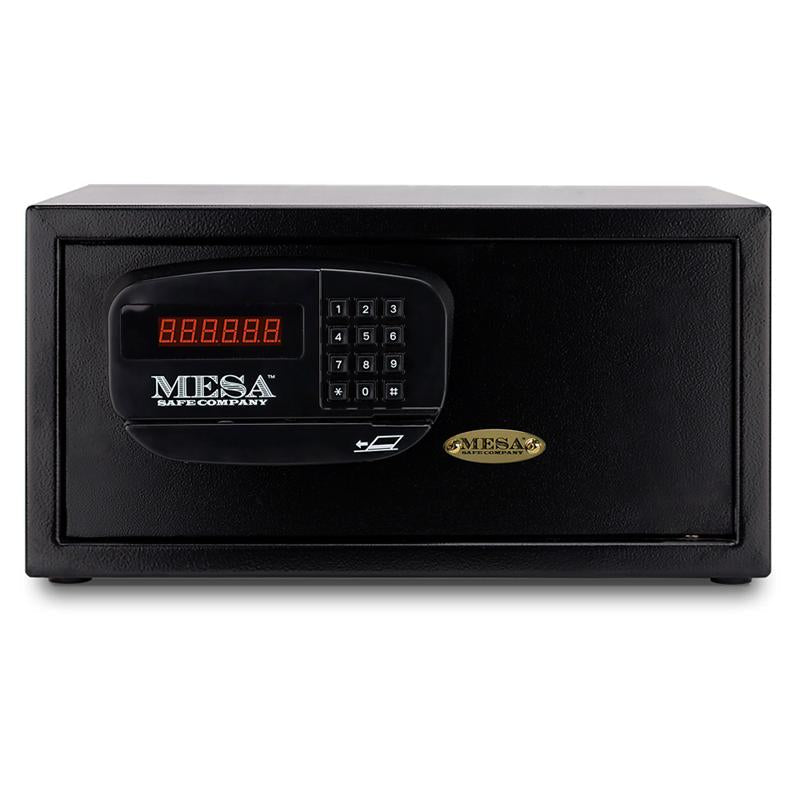 Hotel Safe Box MHRC916E - Electronic Digital Security Safe for Travel & Home Use - Black