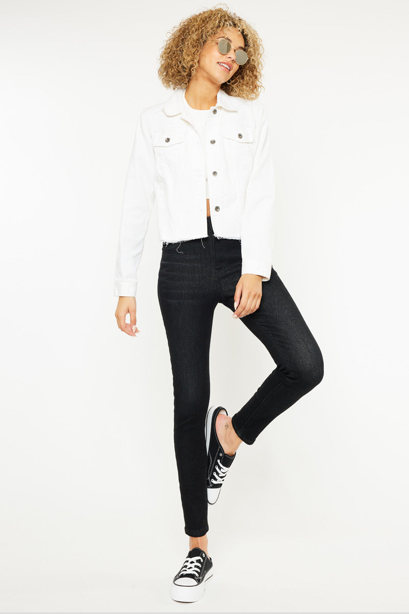 Nicole High Rise Super Skinny Jeans for Women - Stretch Denim Pants with Tummy Control - Perfect for Casual Wear, Night Out & Everyday Fashion