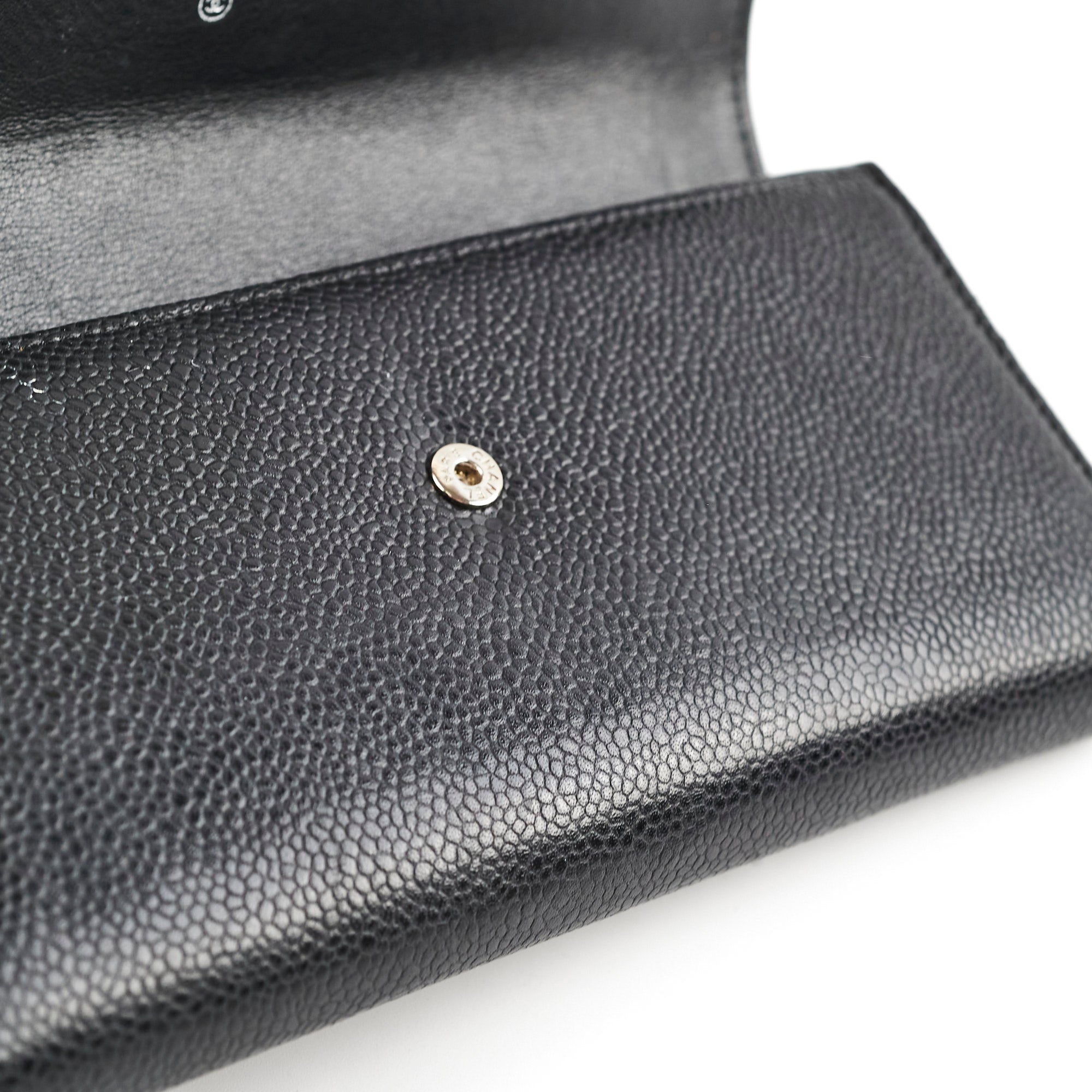 Chanel 18 Series Black Long Wallet for Women | Luxury Leather Zip Around Clutch | Perfect for Everyday Use, Travel & Special Occasions