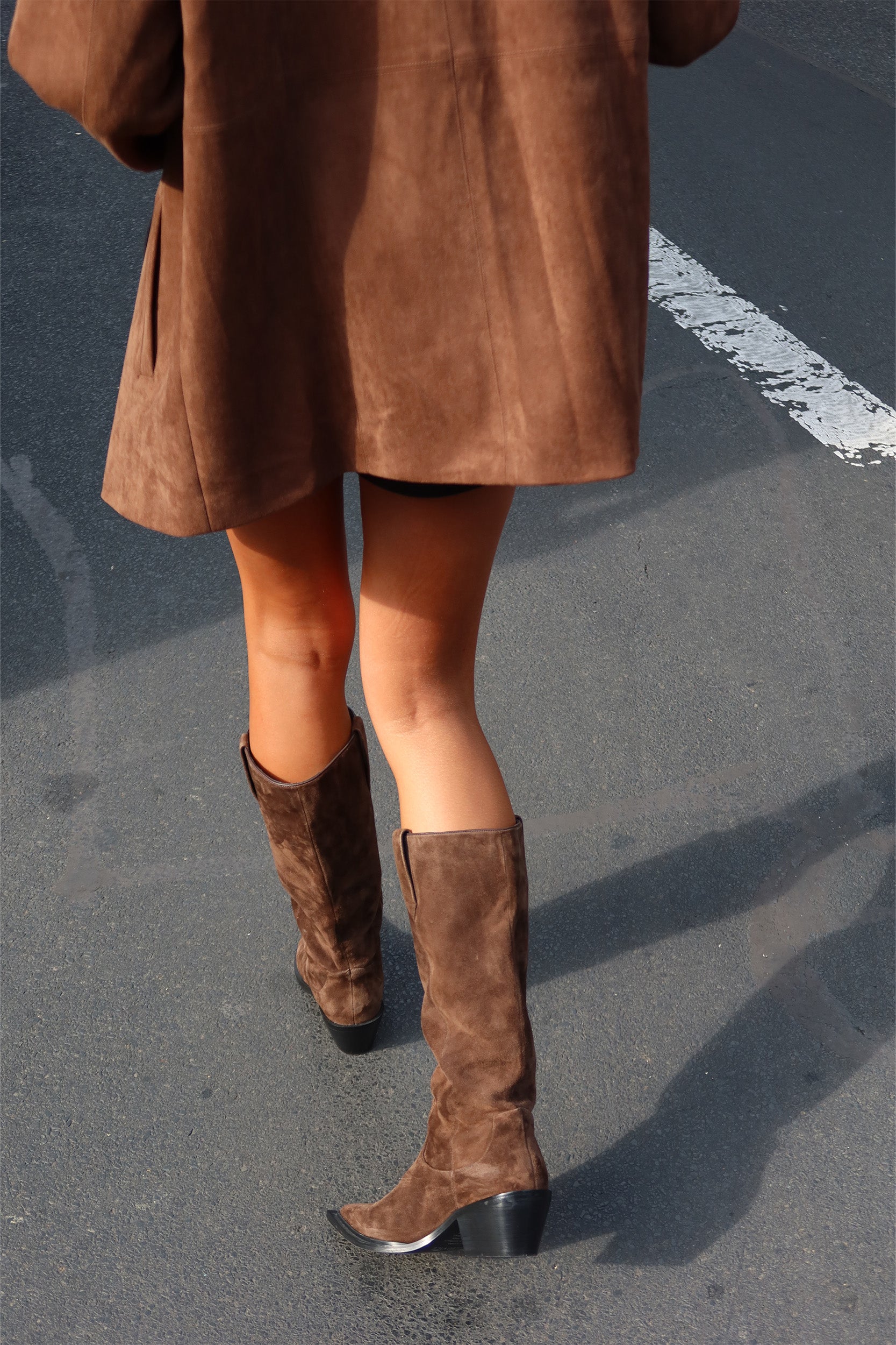Reid Women's Cocoa Ankle Boots - Stylish & Comfortable Fall Booties for Casual Outfits, Work & Date Nights
