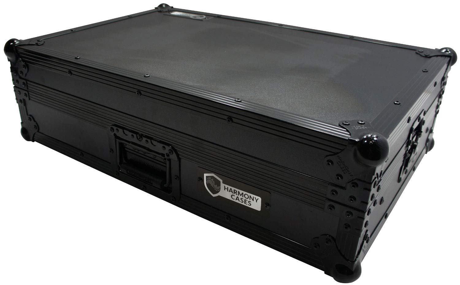 Harmony Audio HCDDJSXLTBK Flight Glide Laptop Stand DJ Case for Pioneer DDJ-SX2 - Portable DJ Equipment for Live Performances & Studio Mixing