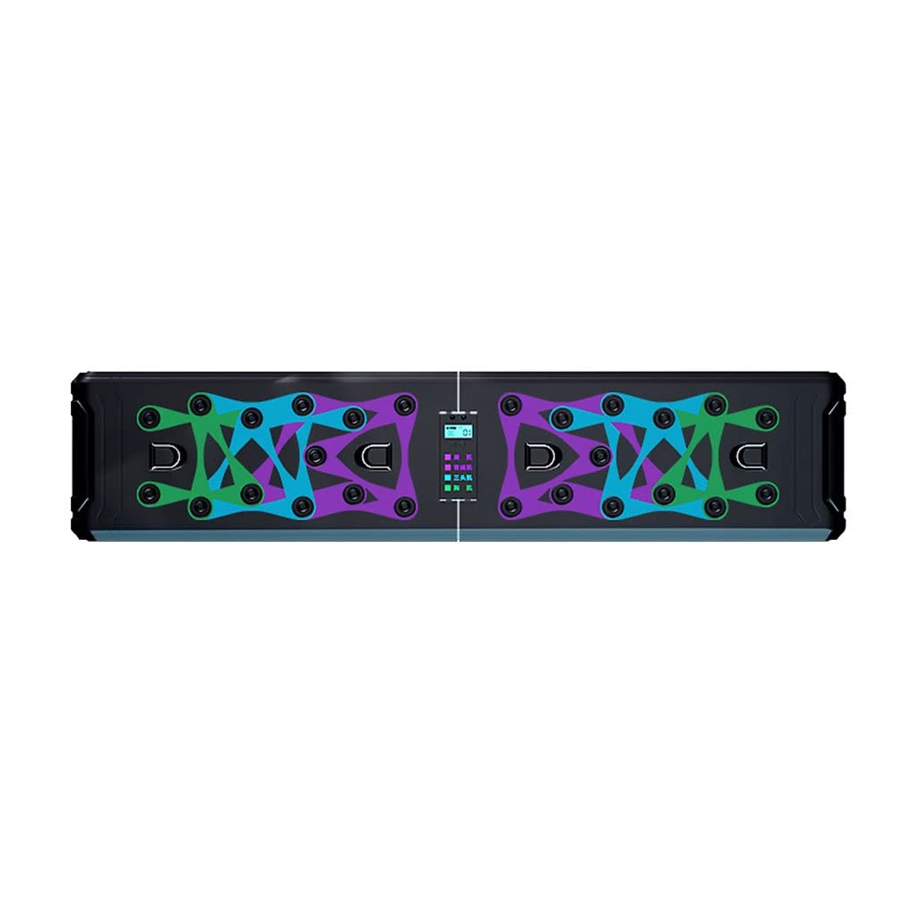 Multi-Functional Push-Up Board - Foldable Home Gym Equipment for Chest & Abs Workout (Black, 88x20cm) | Perfect for Home Fitness, Strength Training & Muscle Toning
