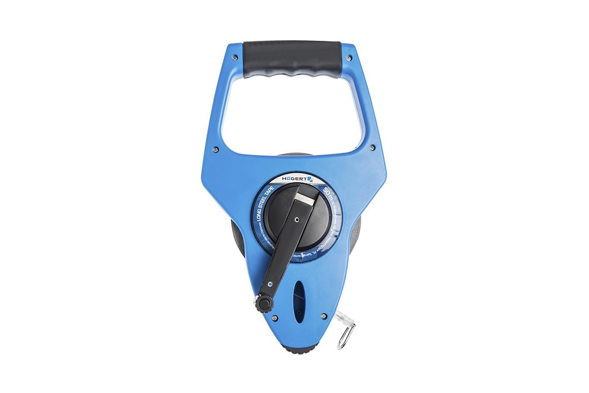 Hogert Technik 25FT/7.5M Tape Measure - Heavy Duty Retractable Measuring Tool for Construction, Carpentry, DIY Projects | Perfect for Home Improvement, Woodworking, and Professional Use