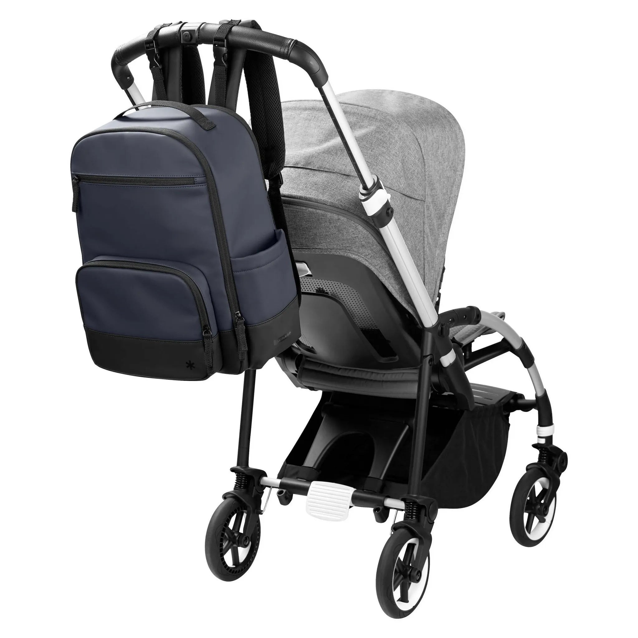 Skip Hop Flex Sporty Diaper Bag Backpack - Waterproof Baby Changing Backpack for Parents - Perfect for Travel, Daycare & On-the-Go Moms
