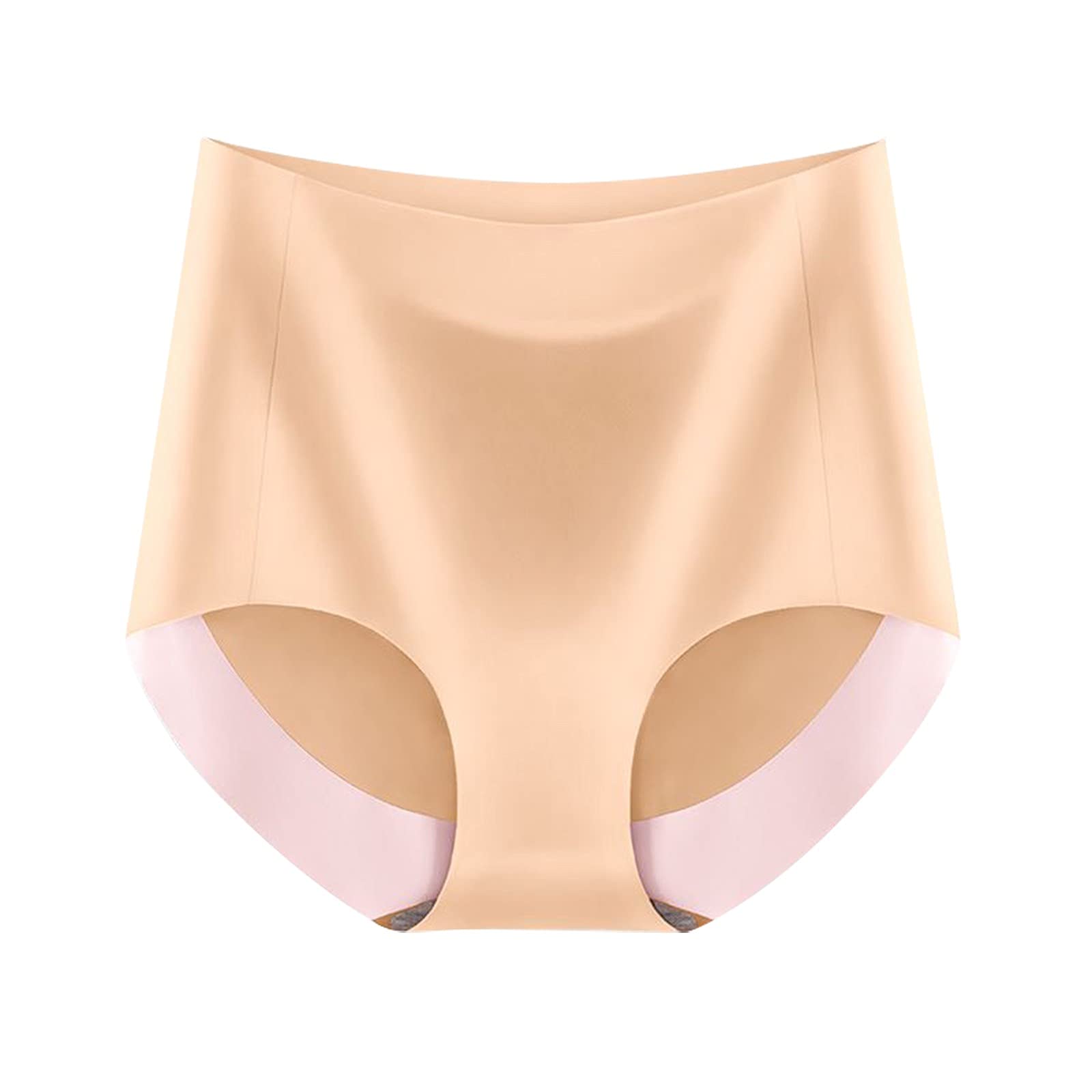 Breathable Women's High Waist Briefs Underwear - Soft Satin Panties for Comfort & Style | Perfect for Daily Wear, Sleepwear and Intimate Occasions
