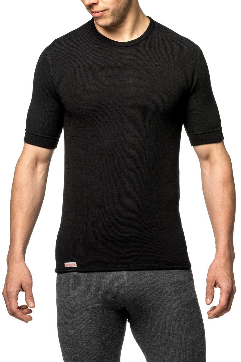 200g Lightweight Black XSmall T-Shirt for Men & Women - Soft Cotton Comfort Fit Tee for Casual Wear, Gym, and Everyday Outfits